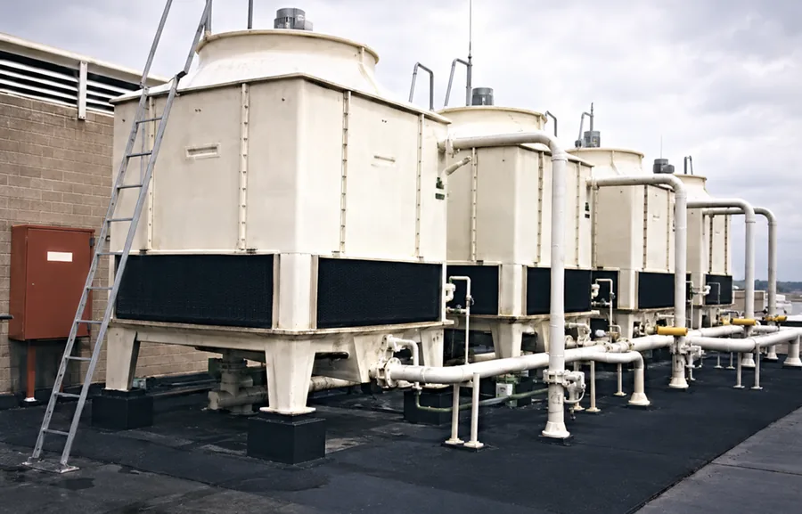 Cooling water towers